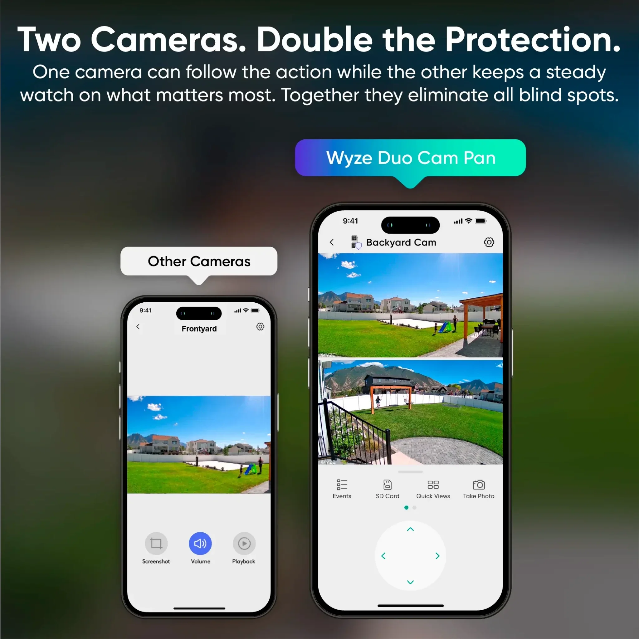 (Refurbished) Wyze Duo Cam Pan - Image 3