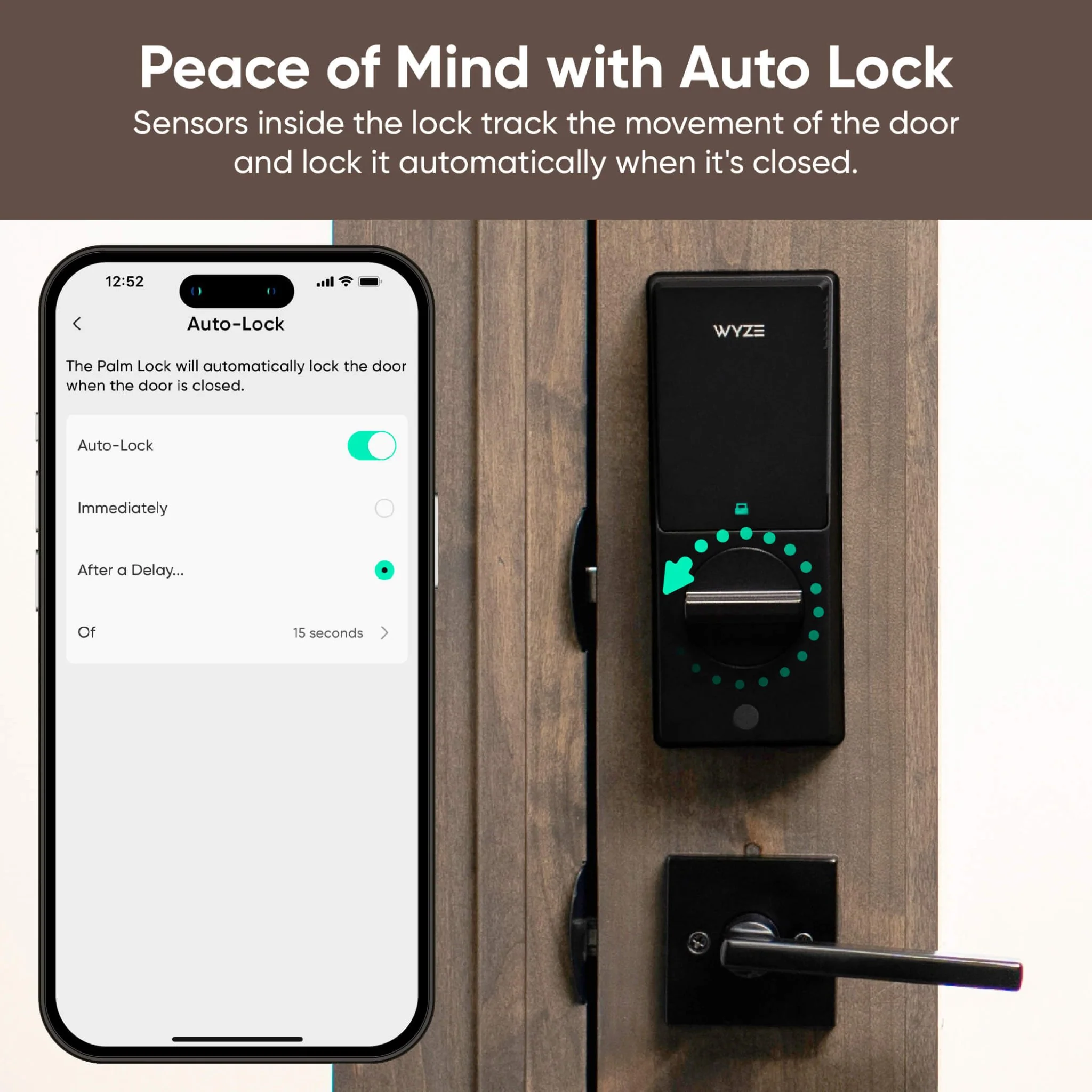 Battery Video Doorbell + Palm Lock - Image 12