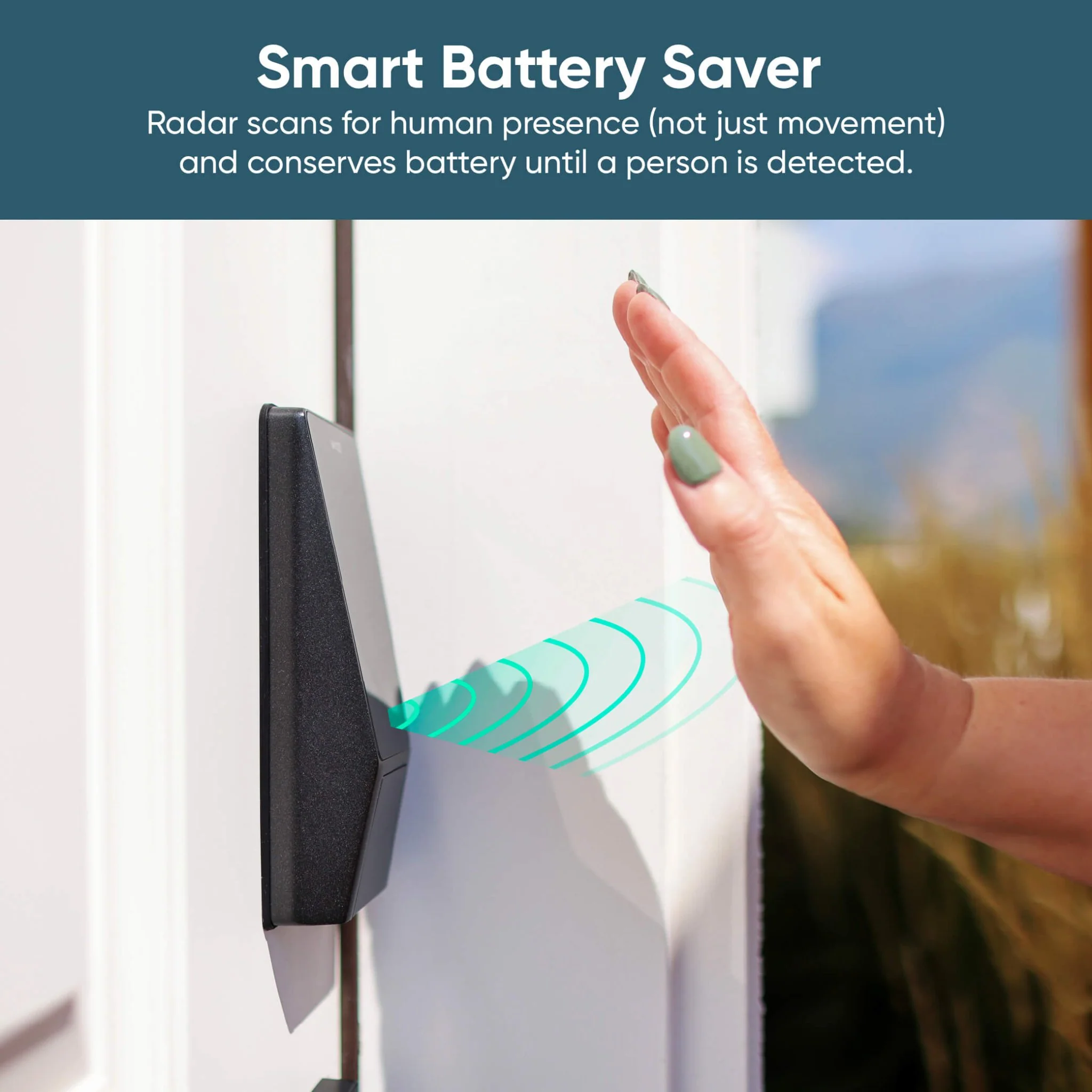 Battery Video Doorbell + Palm Lock - Image 14