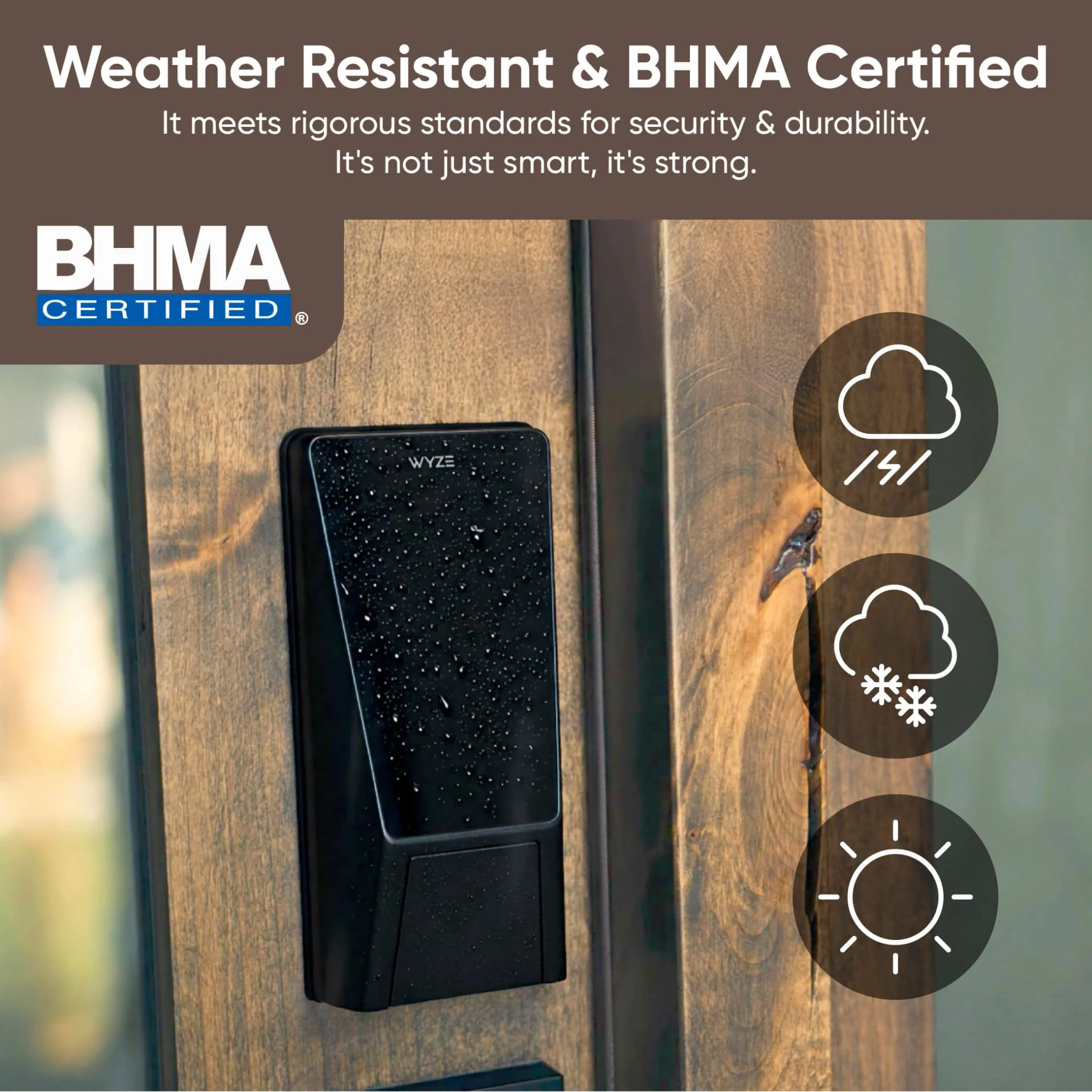 Battery Video Doorbell + Palm Lock - Image 9