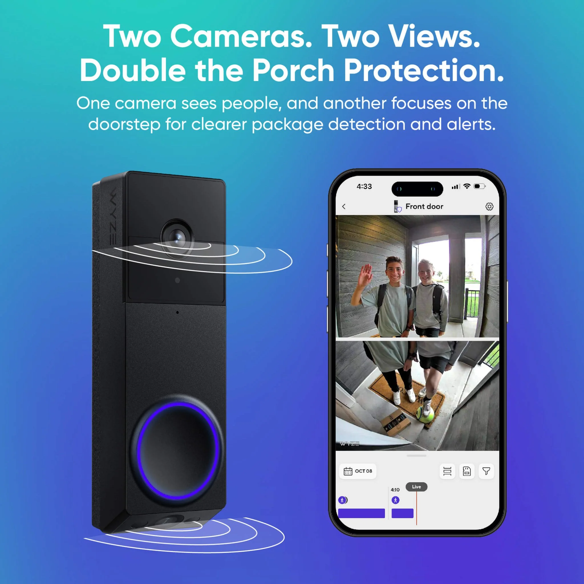 Wyze Duo Cam Battery Doorbell - Image 3